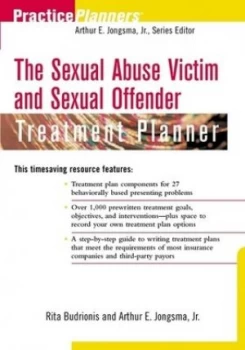 Image of The Sexual Abuse Victim and Sexual Offender Treatment Planner by Rita Budrionis Paperback