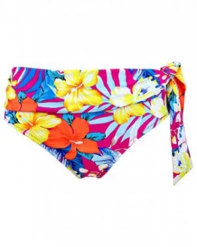 Image of Pour Moi Heatwave Fold Over Tie Brief