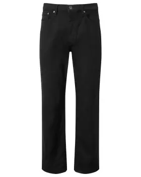 Image of Cotton Traders Mens Mens Stretch Jeans in Black