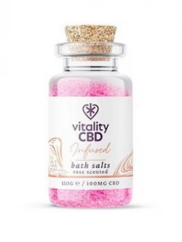 Image of Vitality CBD Bath Salts 100mg 110g, Multi, Women