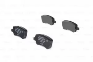 Image of Bosch 0986494248 BP1120 Brake Pad Set Disc Brake Rear Axle