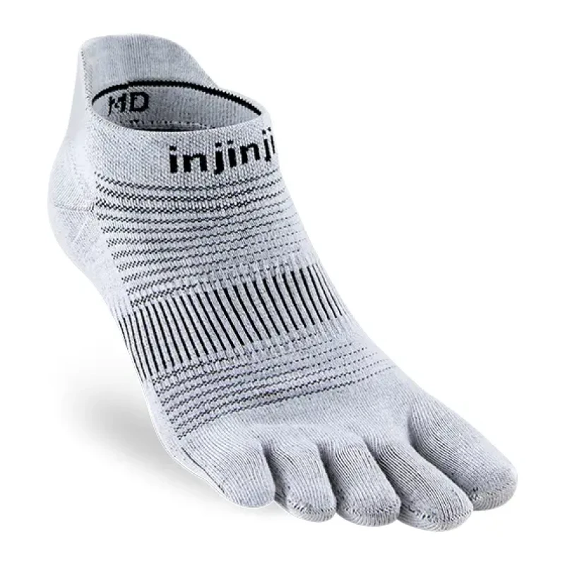 Image of Football Socks Injinji Lightweight No-Show Gris Unisex 37/40