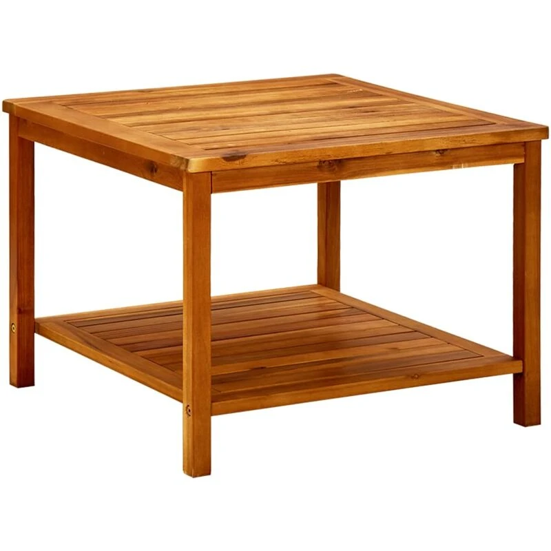 Image of VIDAXL Coffee Table 60x60x45cm Solid Acacia Wood Vidaxl 8720286543559