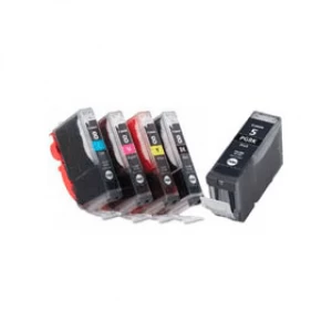Image of Canon PGI5 Black and CLI8 Tri Colour Ink Cartridge