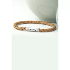 Image of Personalised Leather Capsule Bracelet