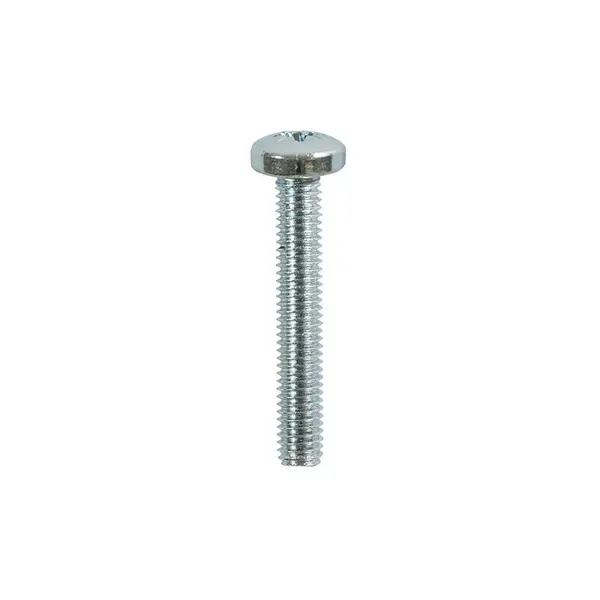 Image of Machine Screw Pozi Pan Head Bright Zinc Plated 5030PPM Diameter: M5