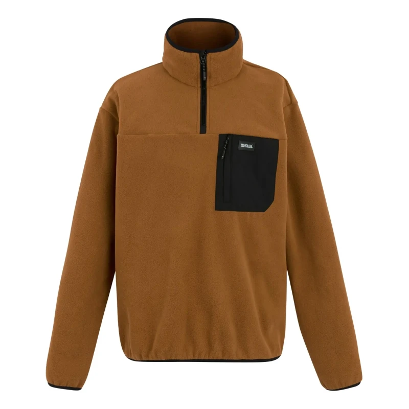 Image of Regatta Regatta Men 'Frankie' Half Zip Fleece in Orange Size: 4X-Large Orange 4XL Male 5063516105374