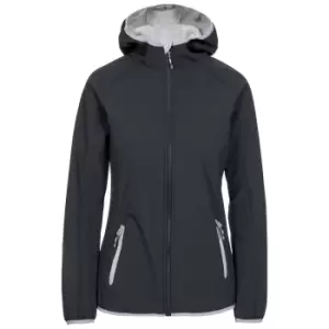 Image of Trespass Womens Emery Softshell Fleece (S) (Black)