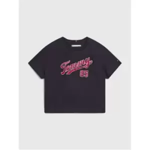 Image of Tommy Hilfiger Tommy Sequins Tee S/S - Blue