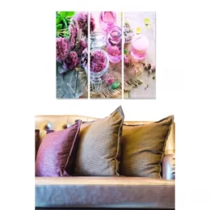 Image of MDF326695154 Multicolor Decorative MDF Painting (3 Pieces)