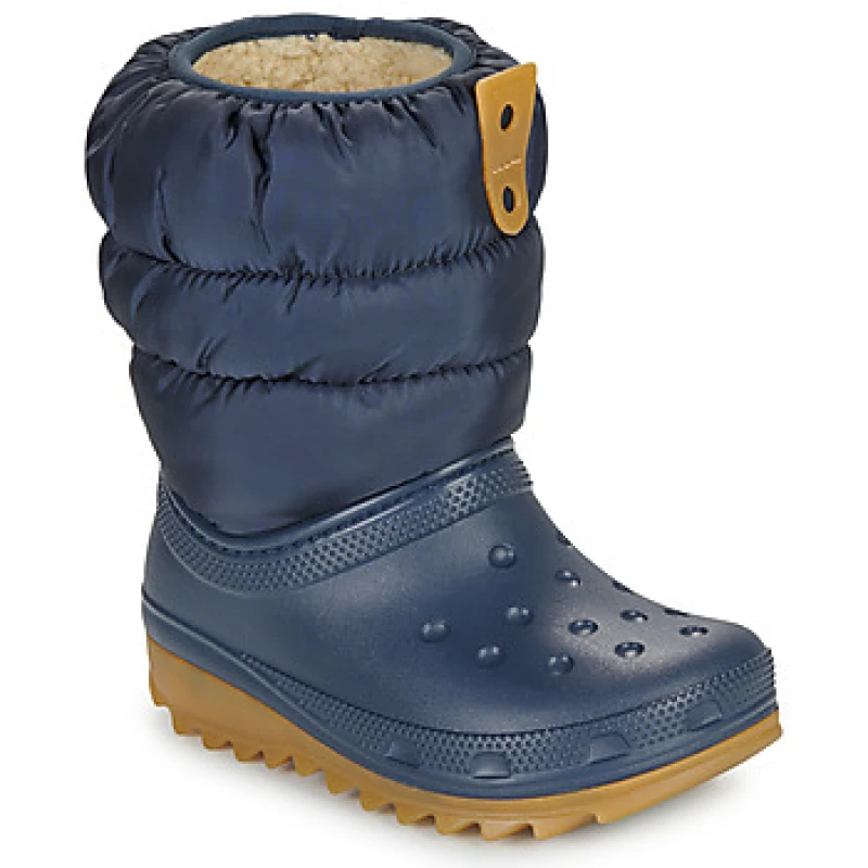 Image of Crocs Kids Classic Neo Puff K Snow Boots Navy Blue Baby 36/37 (3.5 to 4)