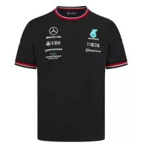 Image of 2022 Mercedes Driver Tee (Black) - Kids