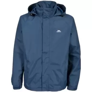 Image of Trespass Mens Nabro II Waterproof Jacket (XXS) (Midnight)