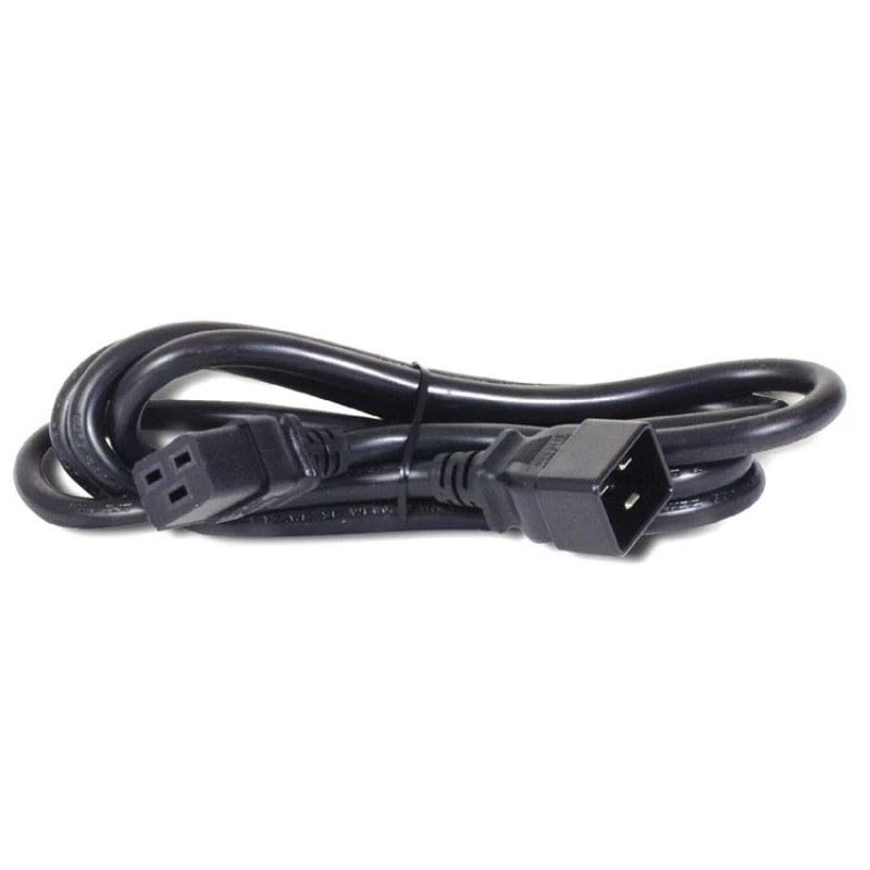 Image of ROLINE 30.15.9018 power cable Black 0.75 m C20 coupler C19 coupler