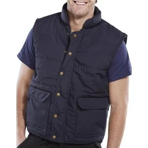Image of Click Workwear Quebec Bodywarmer Small Navy Blue Ref QNS Up to 3 Day