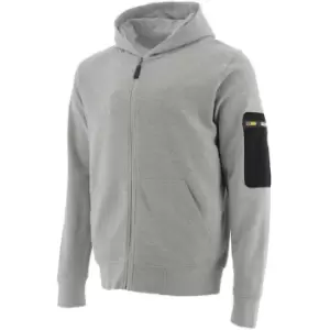 Image of Caterpillar - Loopback Full Zip Hoodie Grey - xl