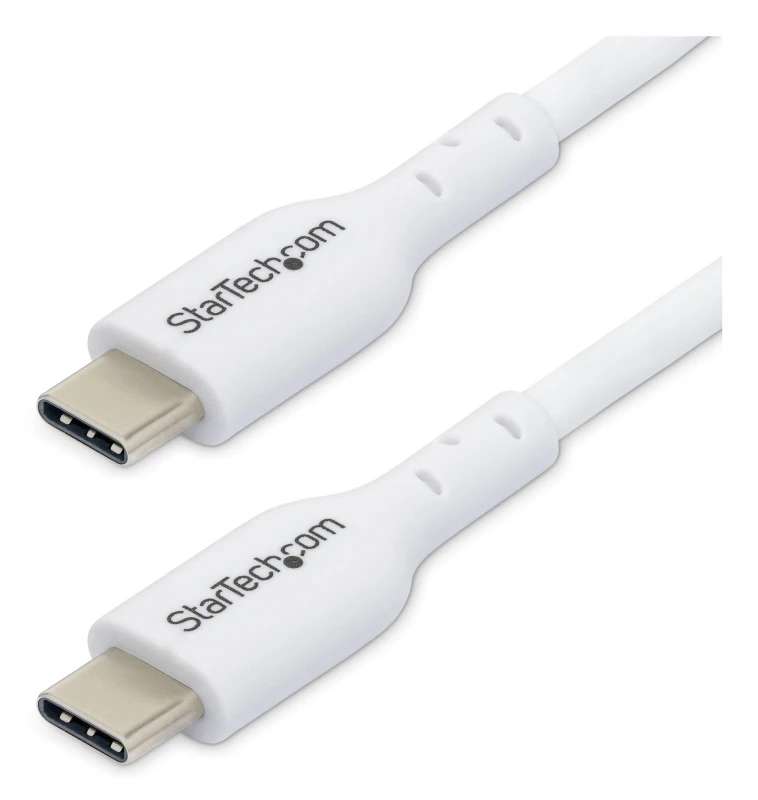 Image of StarTech.com 2m White USB-C Charging Cable USB2CC2MNCWHE