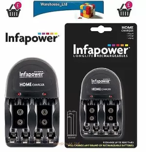 Image of Infapower Plug-in Battery Charger UK Plug