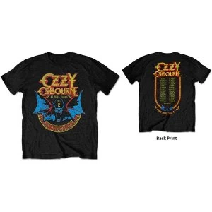 Image of Ozzy Osbourne - Bat Circle Mens Medium T-Shirt - Black