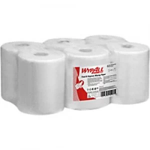Image of Kimberly-Clark Professional Wiping Paper Wypall Reach White Pack of 6