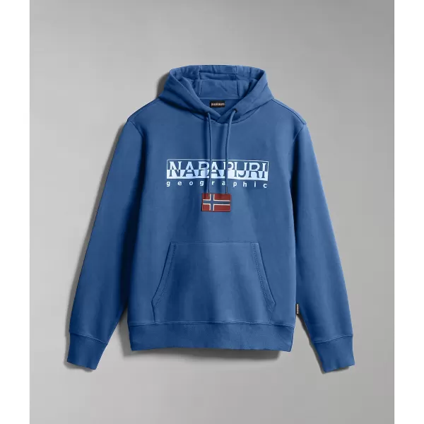 Image of Ayas Cotton Mix Hoodie with Large Logo Print