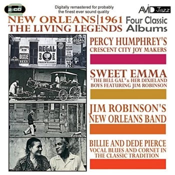 Image of Percy Humphrey - New Orleans 1961 CD