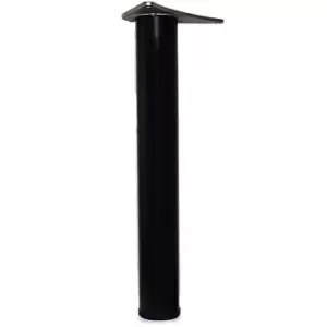 Image of GTV Adjustable Breakfast Bar Worktop Support Table Leg 710mm - Black, Pack of 3.