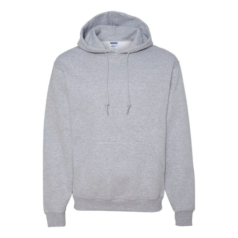 Image of JERZEES Mens Nublend Hoodie in Mid Grey Size: Small Mid Grey Male S