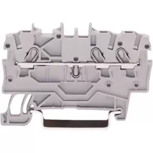 Image of Wago 2000-1301 Terminal Block, Din Rail, 3Pos, 10Awg