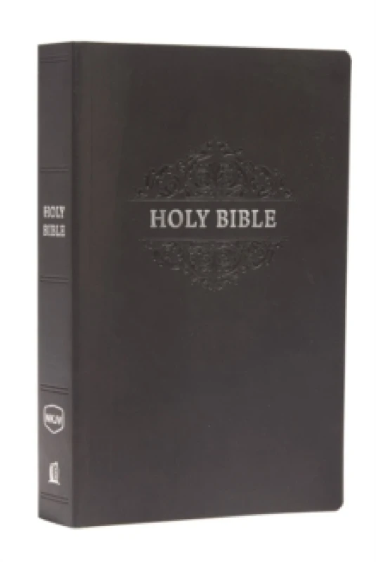 Image of NKJV, Holy Bible, Soft Touch Edition, Leathersoft, Black, Comfort Print : Holy Bible, New King James Version Leather / fine binding