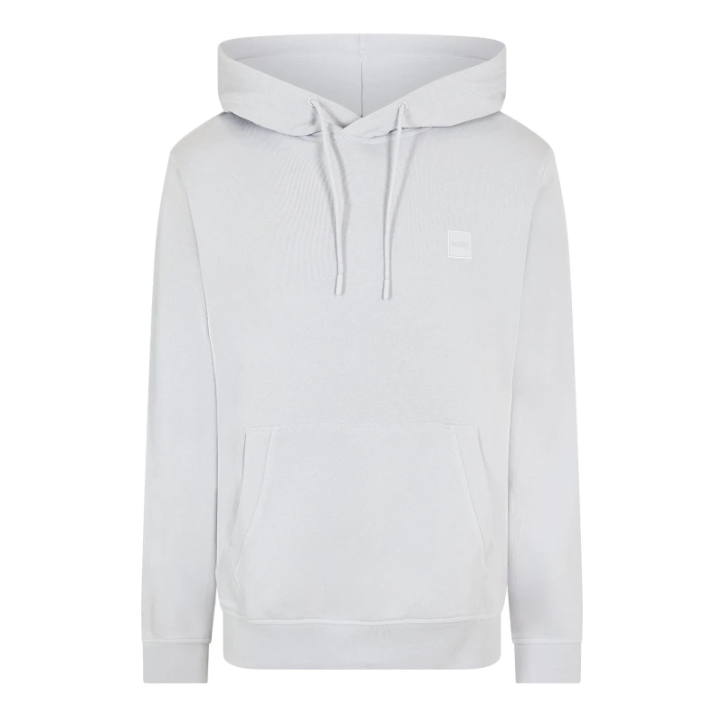 Image of Boss Mens Wetalk Hoodie, Premium Comfort and Style Pastel Grey male 2XL