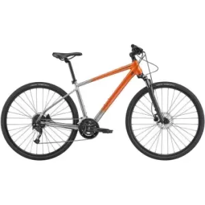 Image of Cannondale Quick CX 2 2021 Hybrid Bike - Orange