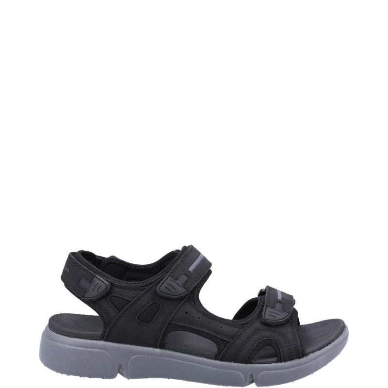 Image of Hush Puppies Hush Puppies Castro Sandal - Black 12 Male