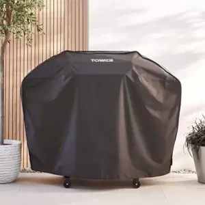 Image of Tower 3 Burner Gas BBQ Cover Black