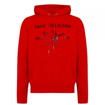 Image of True Religion Buddha Hoodie - Red