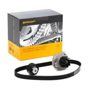Image of CONTITECH Water Pump + Timing Belt Kit OPEL,FIAT,ALFA ROMEO CT1049WP1 71771575,71771575,71771575 71771575,71771575,71771575