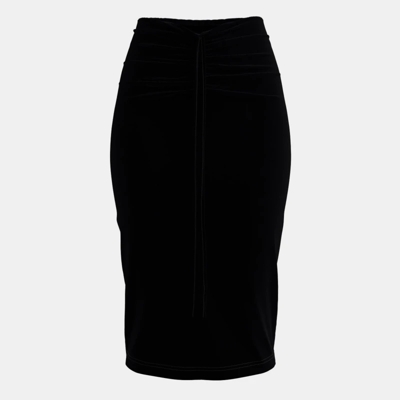 Image of Hugo Womens Nykonos Midi Skirt Black 001 female 8 (S)