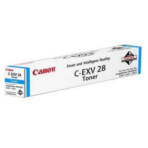 Image of Canon CEXV28 Cyan Laser Toner Ink Cartridge