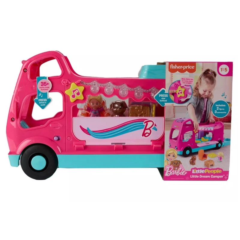 Image of Little People Barbie Little Dreamcamper by Little People RV Playset