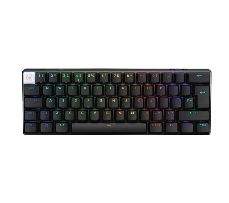 Image of Logitech PRO X 60 LIGHTSPEED Wireless Gaming Keyboard - Black 5099206112575