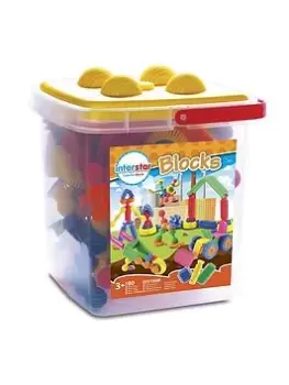 Image of Interstar Blocks 80pc Bucket, One Colour