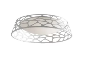 Image of MAUI LED Cylindrical Ceiling Light White 3840lm 4000K 76x20cm