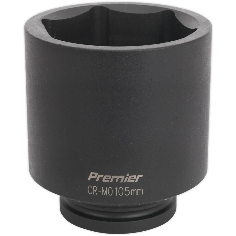 Image of Loops 105mm Forged Deep Impact Socket - 1" Sq Drive - Chromoly Wrench Socket Multi