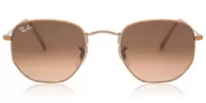 Image of Ray-Ban Sunglasses RB3548N Hexagonal Metal Flat Lenses 9069A5