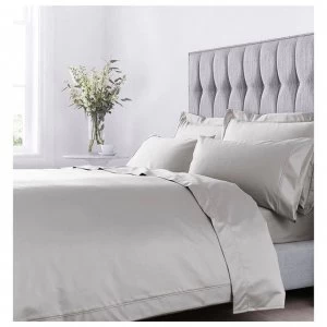 Image of Hotel Collection Hotel 1000TC Egyptian Cotton Fitted Sheet - Light Grey