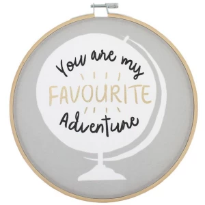 Image of You are my favourite Adventure Hoop