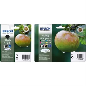 Image of Epson Apple T129 Tri Colour Ink Cartridge