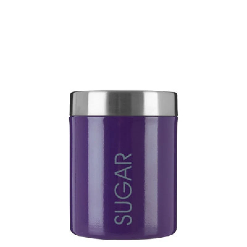 Image of Premier Housewares Maison by Premier Liberty Enamel Sugar Canister Purple
