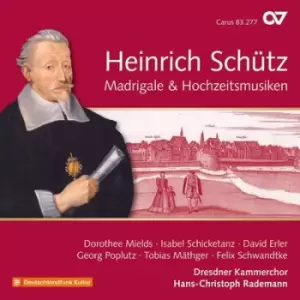 Image of Heinrich Schutz Madrigal & Hochzeitsmusiken - Volume 19 by Heinrich Schutz CD Album
