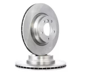 Image of RIDEX Brake disc BMW 82B0207 34116764645,34116854999 Brake rotor,Brake discs,Brake rotors